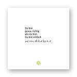 Holzbild "du bist wunderbar"