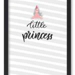 Wandbild "little princess" Einhorn