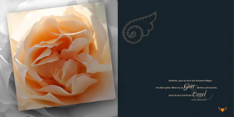 emotions - Blumen mit Zitaten